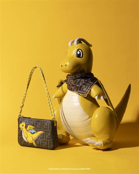 fendi pokemon collab|fendi made by fragment.